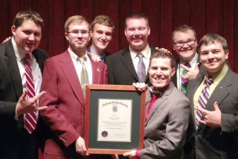 USI fraternity cleans up its act, wins international award