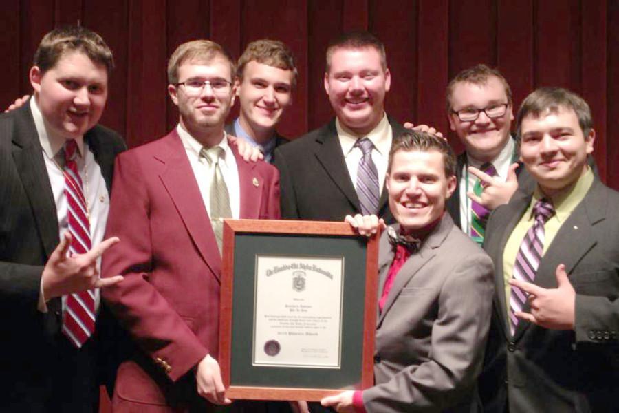 USI fraternity cleans up its act, wins international award 