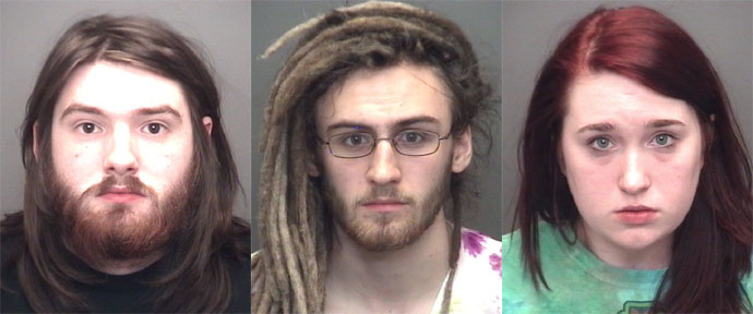 Three students arrested in campus drug bust