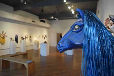 New Harmony Gallery features theater masks
