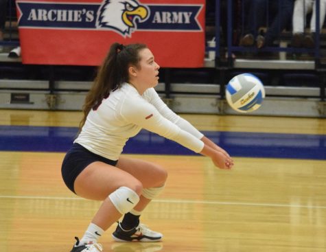 GALLERY: USI WOMEN’S VOLLEYBALL TEAM VS. CEDARVILLE UNIVERSITY