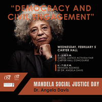 Angela Davis to present 2020 Nelson Mandela Social Justice Day keynote