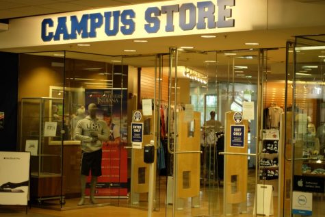 USI bookstore located in University Center East.