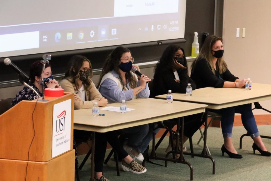 Active Minds, a mental health student organization, and Pott College Equity, Diversity and Inclusion Committee hosted the student panel Monday. Each student on the panel shared personal experiences and advice with the live and virtual audience. 