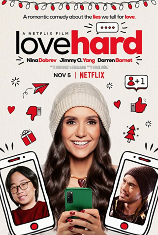 Poster for Netflix original Love Hard. Love Hard is No. 3 on Netflixs Top 10 in the U.S. list as of Nov. 16, 2021. 