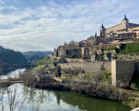 The beautiful city of Toledo in Spain.  It is known for its rich cultural and multi-religious influence.
