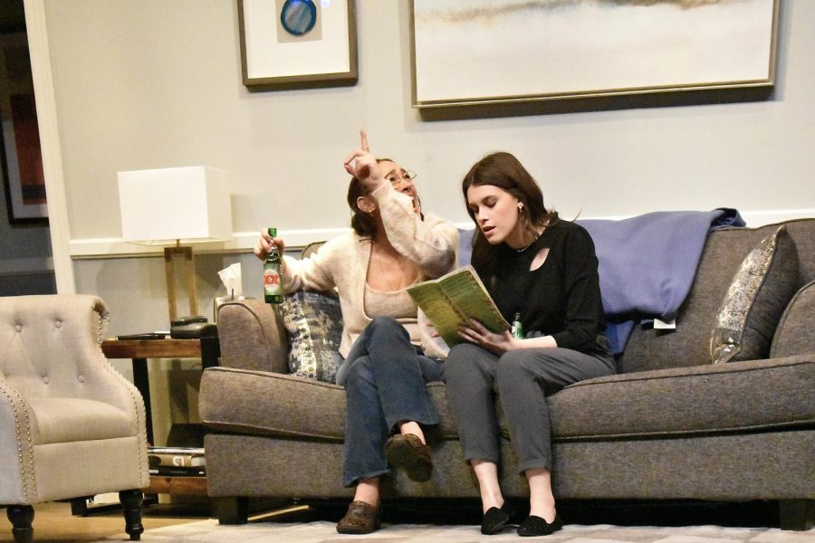Callie and Sara spending time together in Callie’s apartment. Don’t miss the last showing of “Stop Kiss” on February 20th.