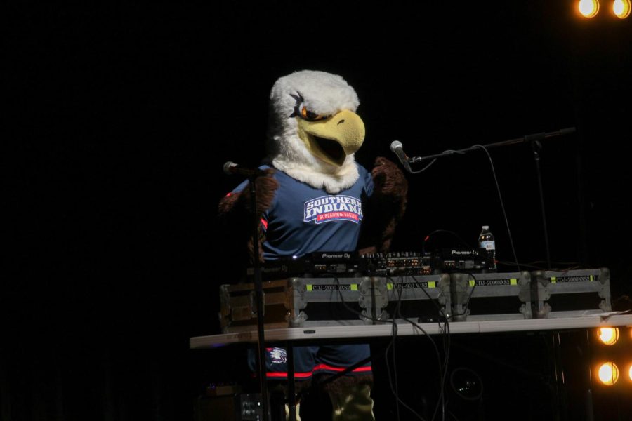 Archie DJs at the SpringFest 2022 Concert. 