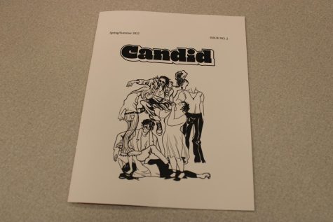 Cover of the Spring/Summer 2022 edition of the Candid art magazine. (Photo by Bryce West)