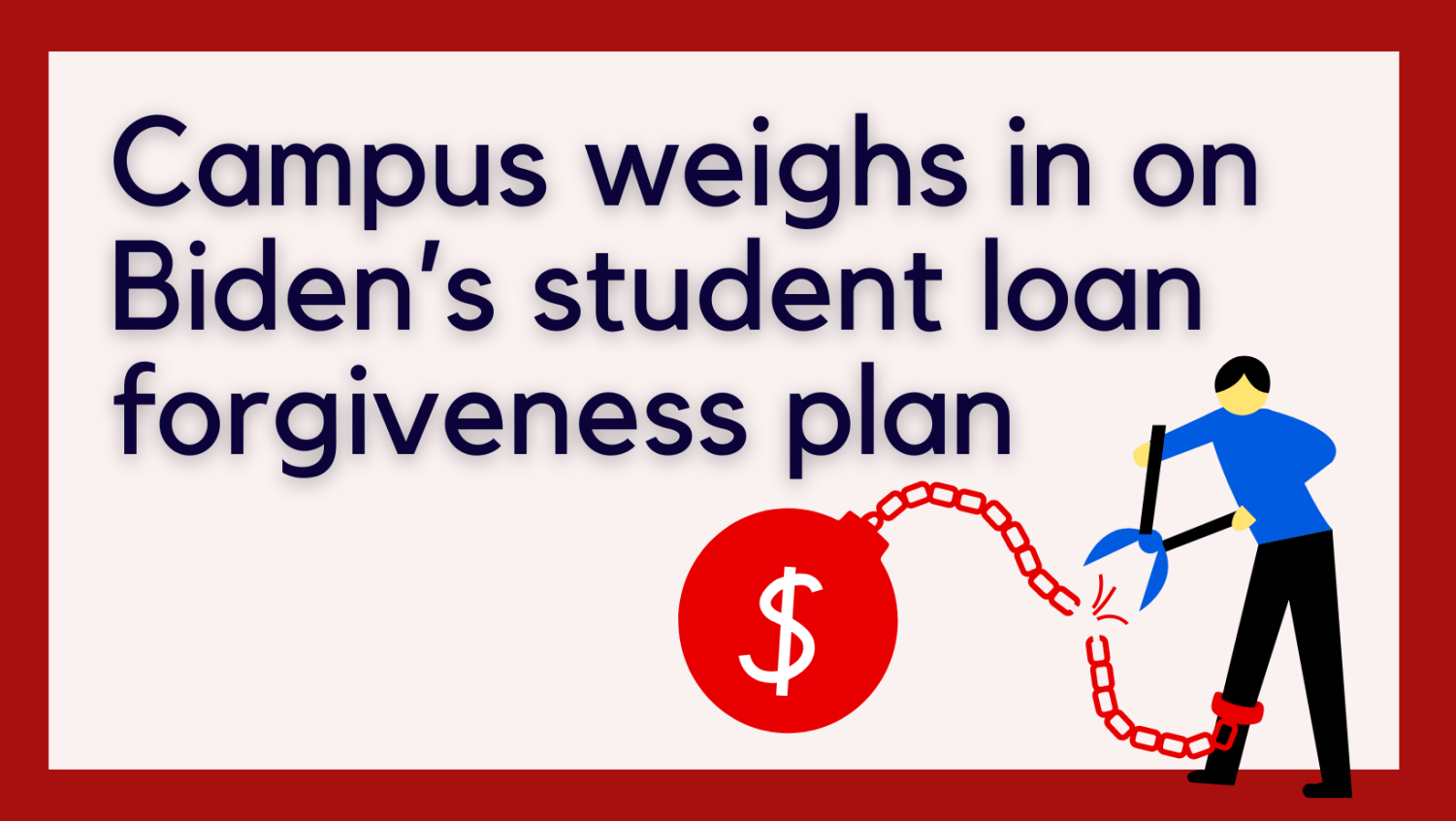 Campus weighs in on Biden’s student loan plan The Shield