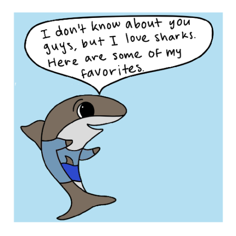 Life with Lawrence: Lawrence’s favorite sharks