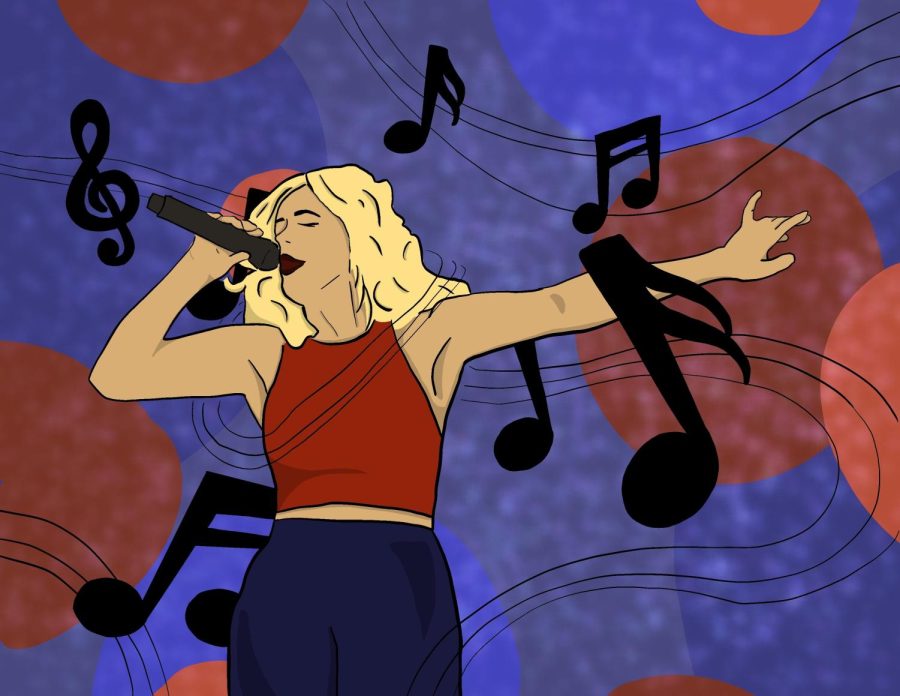 The 2023 SpringFest will be music-focused and will feature a country artist. (Illustration by Clare Girten)