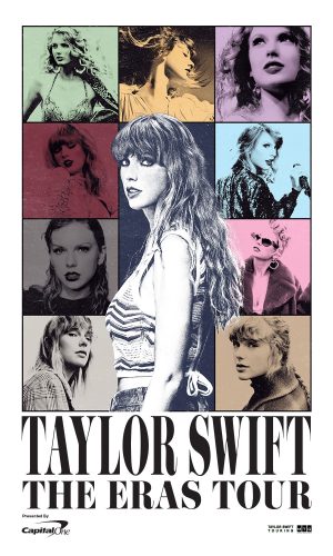 Taylor Swifts Eras Tour features songs from all 10 of her albums with a total of a 44-song setlist. The tour began March 17 and ends Aug. 9. (Photo courtesy of Taylor Swift)