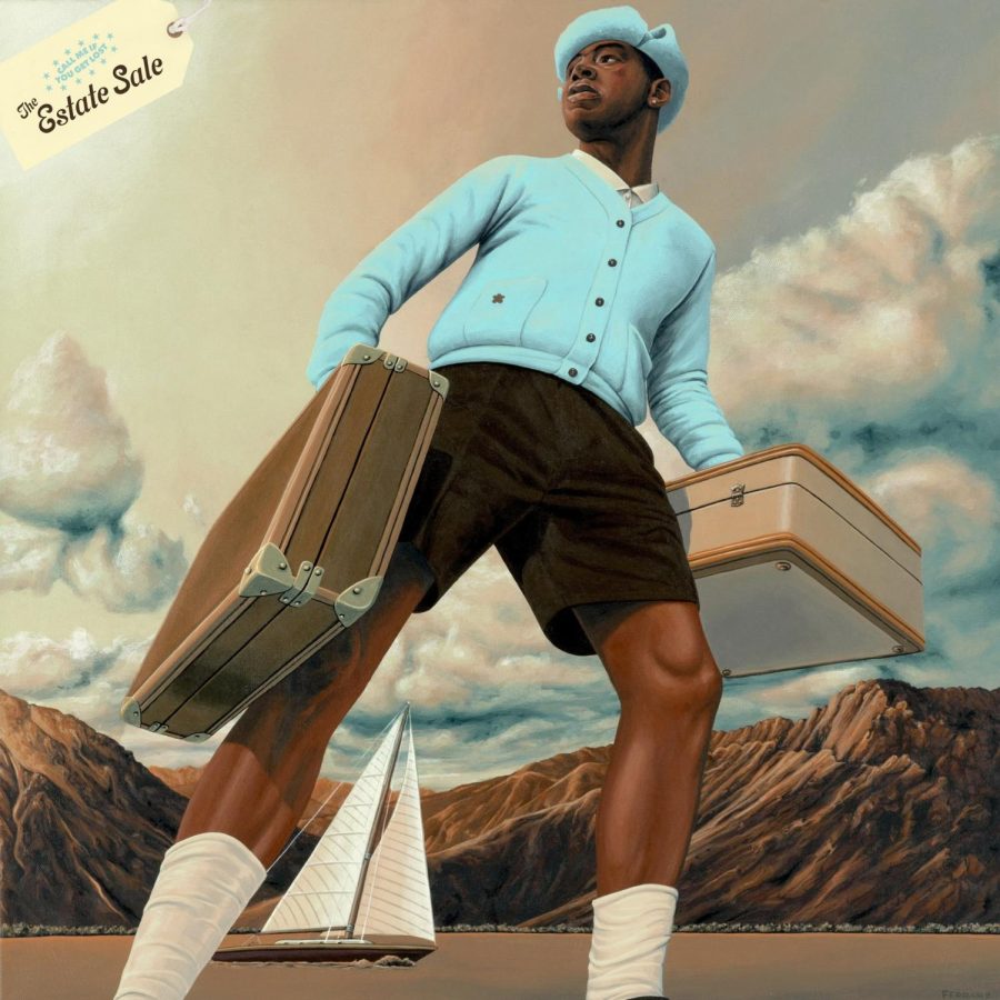 “CALL ME IF YOU GET LOST: The Estate Sale” is the deluxe edition of Tyler, The Creators sixth studio album and includes seven new songs that didnt make the albums initial release. (Photo courtesy of Tyler, The Creator)
