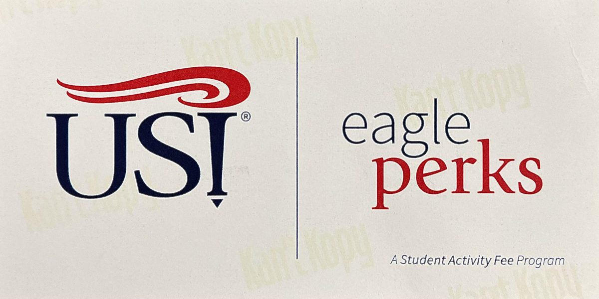 An Eagle Perk authentication card. Eagle Perks on campus offer free or discounted opportunities for local events and businesses.