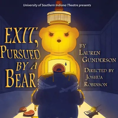 Exit, Pursued by a Bear is a USI Theater production that premiered Nov. 16-19. It is a revenge comedy that follows three friends as they take out their frustrations on Kyle Carter (Gavin Carter), an abusive husband.