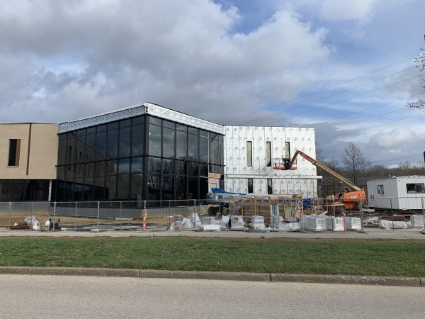 The Recreational, Fitness and Wellness Center construction continues Saturday March 9th.