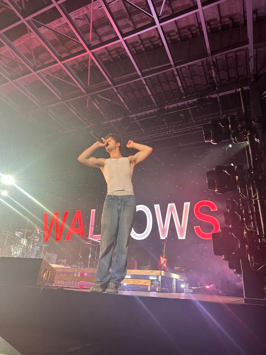 Lead singer Dylan Minnette performs at the Wallows “Model” Tour on September 3rd at St. Louis Music Park. 