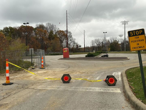 Parking Lot O, behind the RFWC, is prohibited to students and faculty until further notice. Construction workers will park their equipment in this lot while constructing a bike shop.