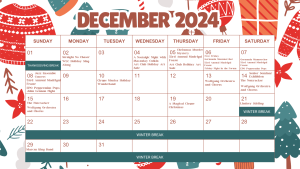 Southern Indiana has numerous theatre, music, art and film events this December. (Graphic by Nico Armeanu)