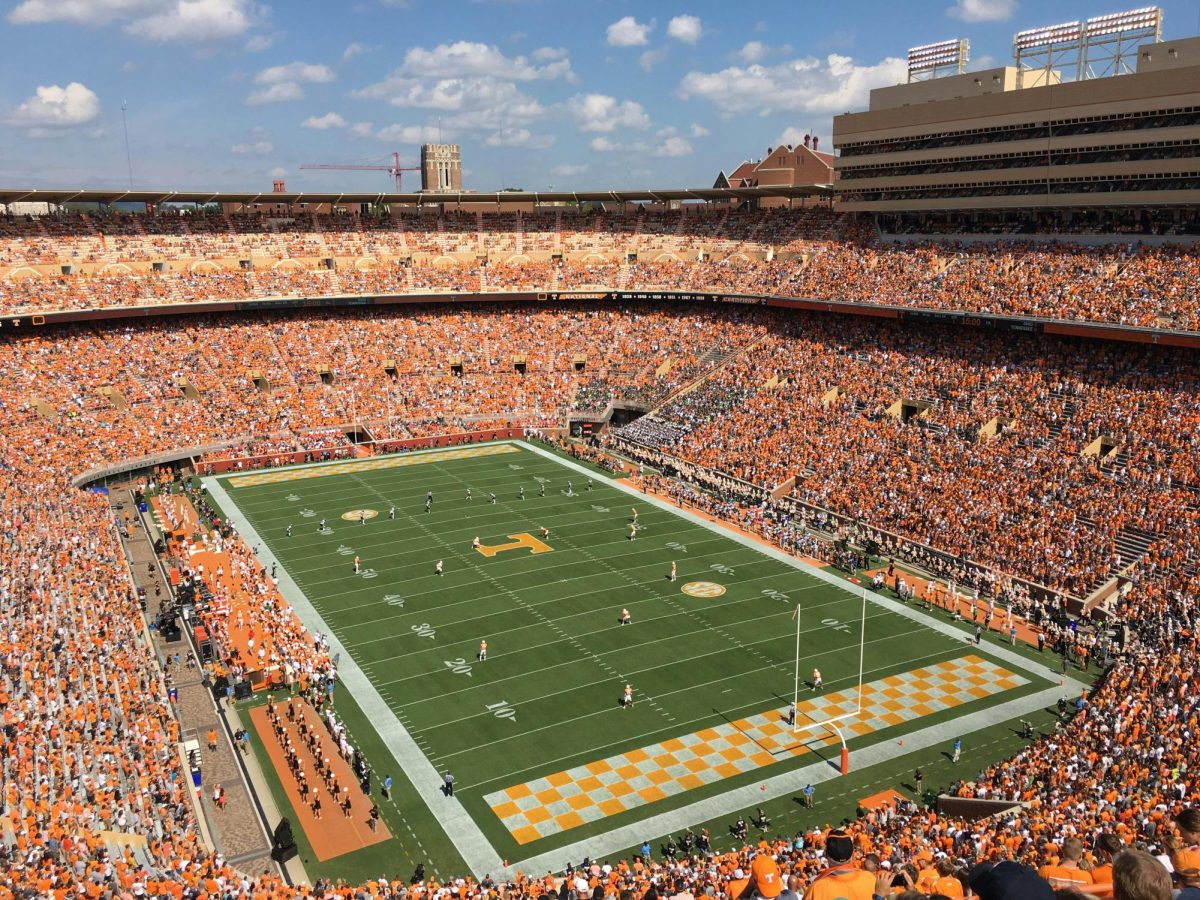 A packed Neyland Stadium, home of the University of Tennessee Volunteers. (Photo courtesy of Steve DiMatteo)