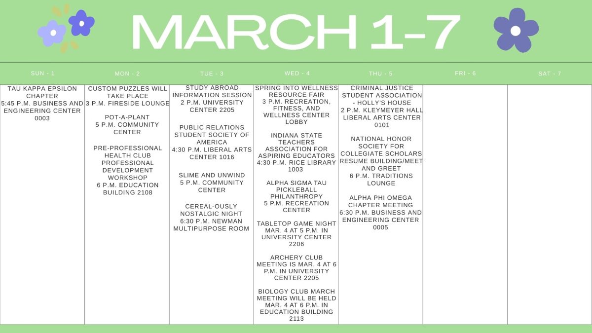 This upcoming week in February includes various events to attend.