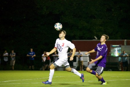 Mens soccer wins first game of season
