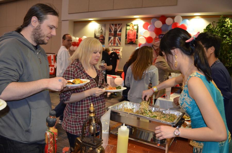 Students sample world cultures at food expo
