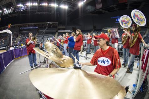 Pep band fit for students and alumni
