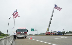 GALLERY: Flag flies high on Sept. 11
